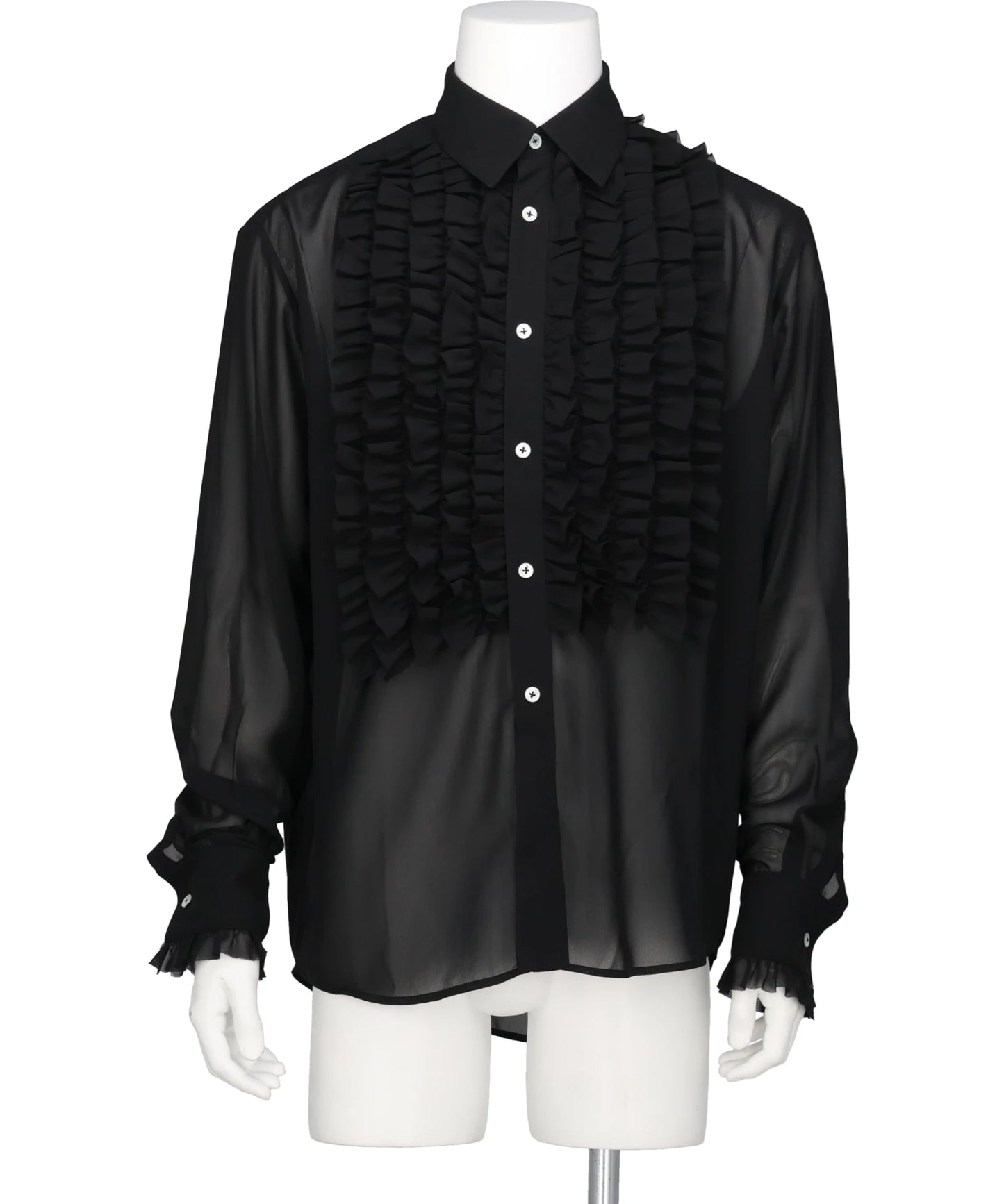 VIVIANO(ヴィヴィアーノ) 2026AW DETACHABLE RIBBON COLLAR CHIFFON SHIRT VM-AW26-SH08