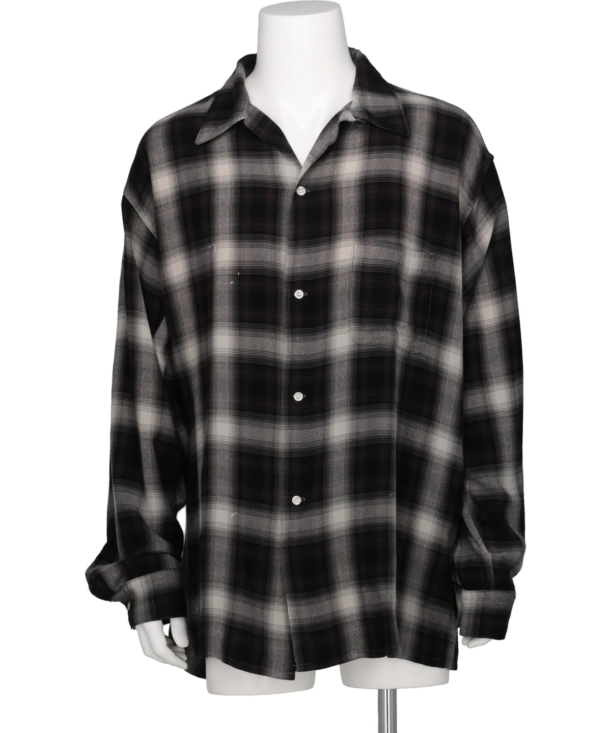 SAINT Mxxxxxx RAYON SHIRT/CHECK