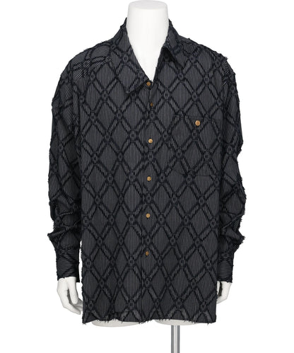 LES SIX HARLEQUIN SLIP OFF SHIRT