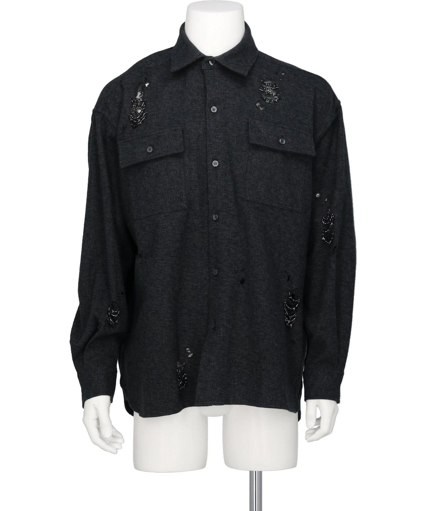 amok(アモク)DAMAGE BEADS SHIRT