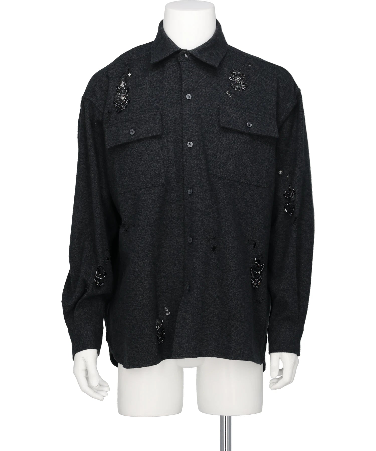 amok(アモク)DAMAGE BEADS SHIRT