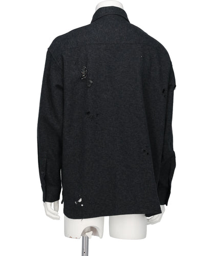 DAMAGE BEADS SHIRT