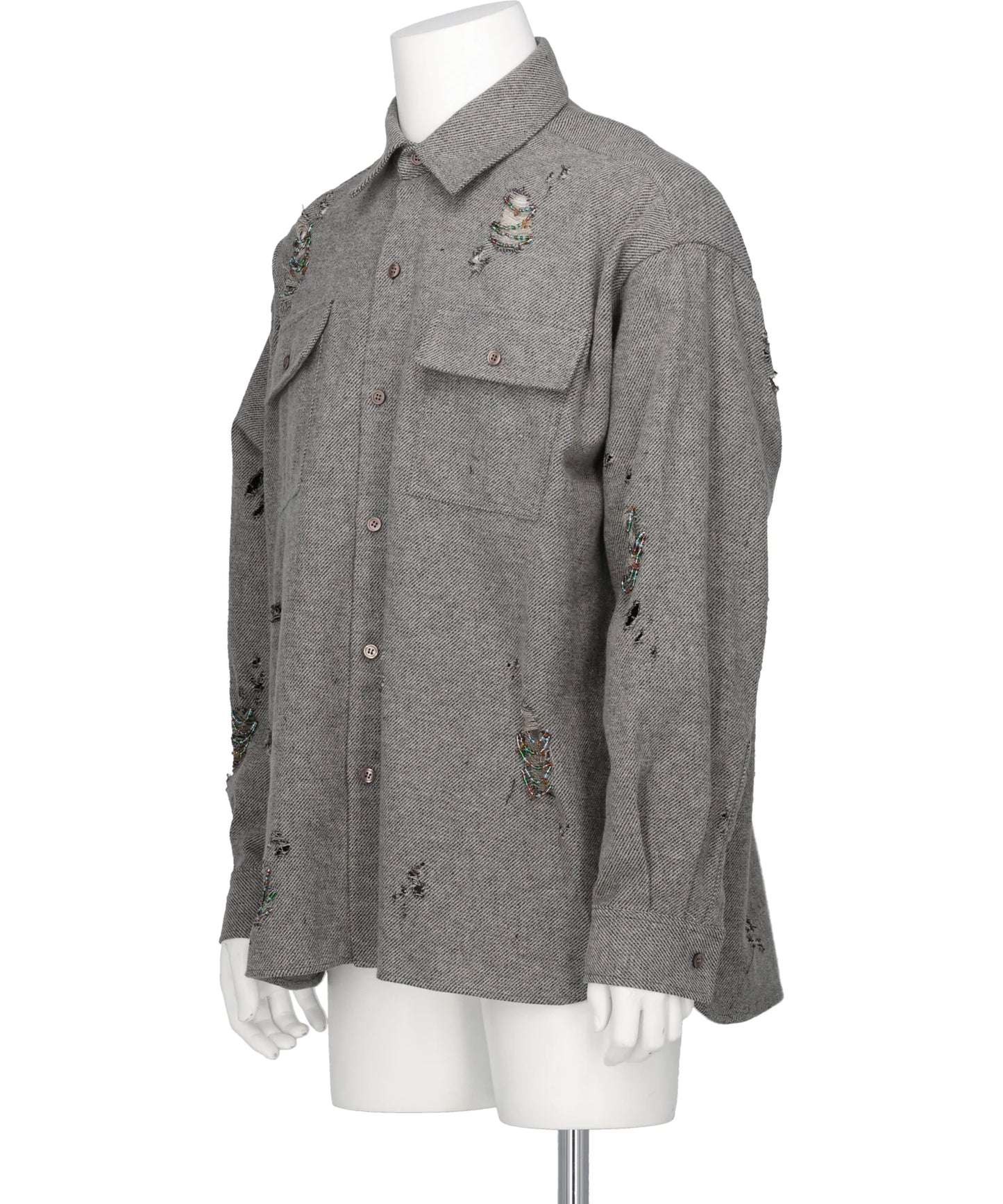 DAMAGE BEADS SHIRT