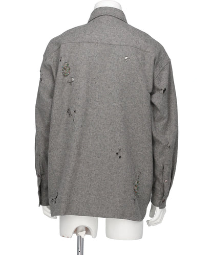 DAMAGE BEADS SHIRT