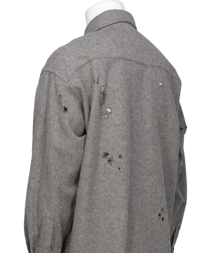 DAMAGE BEADS SHIRT