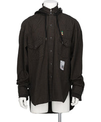 Maison MIHARA YASUHIRO(メゾンミハラヤスヒロ) 2026AW SWEAT HOODIE L/S SHIRTS J17SH182