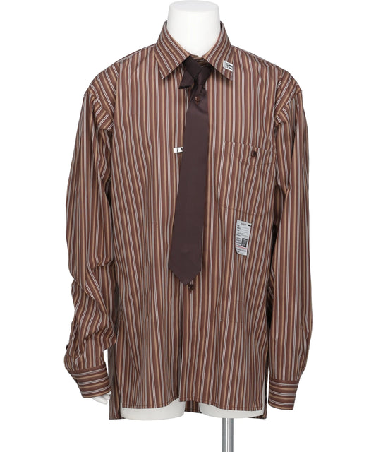 ATTACHED TIE L/S SHIRTS