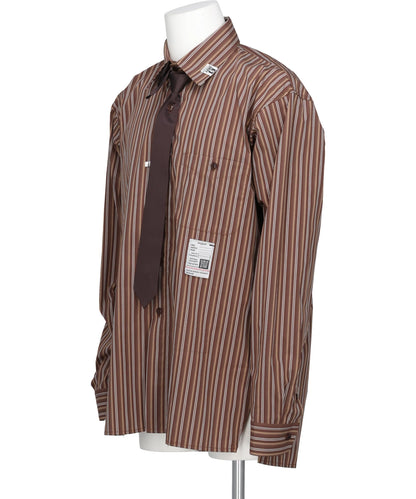 ATTACHED TIE L/S SHIRTS