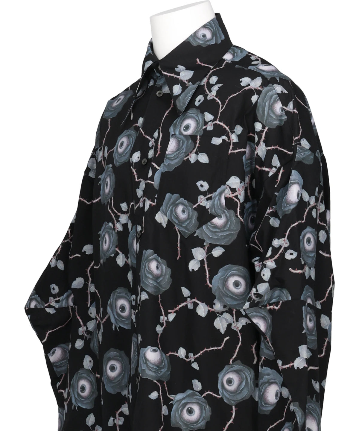 DEVIL SHIRT EYEBALL ROSE