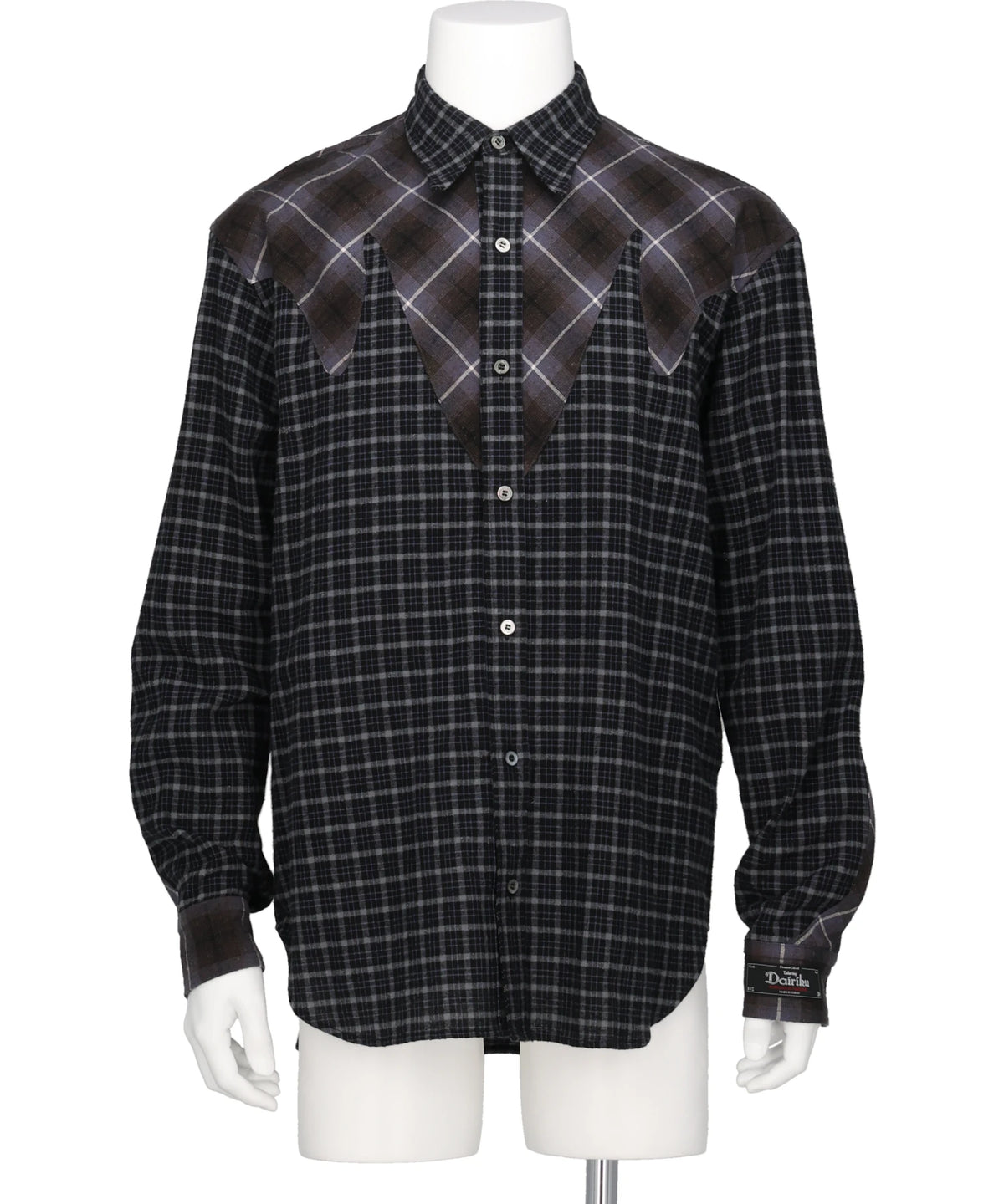 DAIRIKU（ダイリク）"DANNY"CHECK WESTERN OVER SHIRT