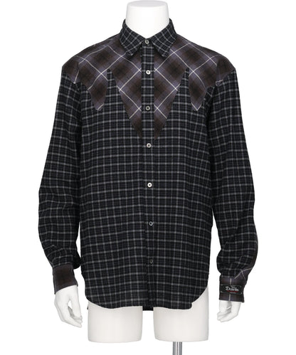 DAIRIKU（ダイリク）"DANNY"CHECK WESTERN OVER SHIRT