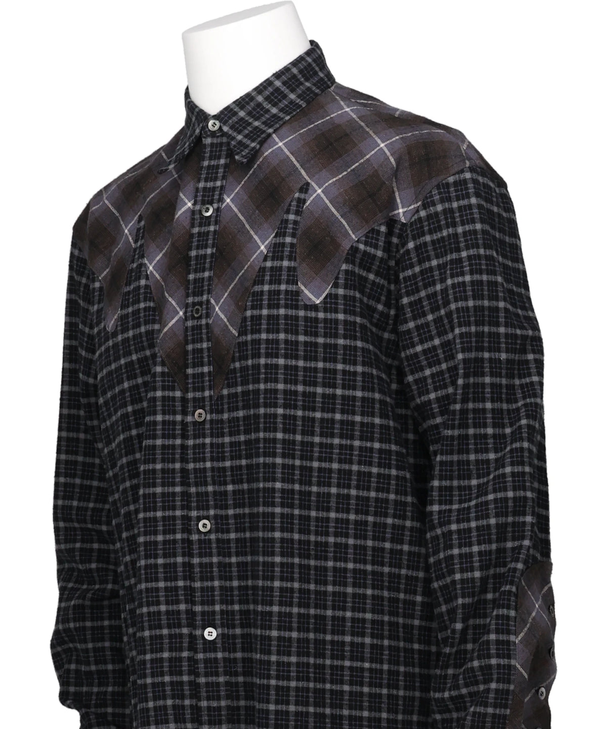 "DANNY"CHECK WESTERN OVER SHIRT
