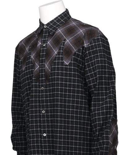 "DANNY"CHECK WESTERN OVER SHIRT