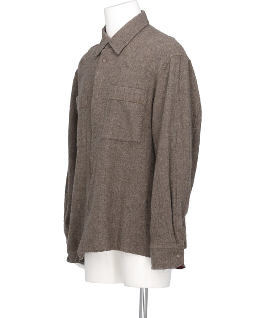 GARMENT FULLING OVER SHIRT