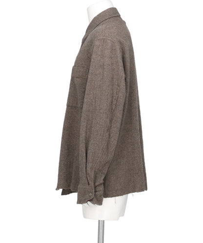GARMENT FULLING OVER SHIRT