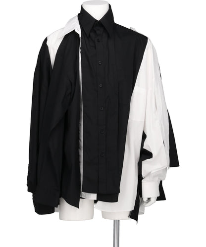 RequaL≡(リコール)TRIPLE LAYERED SHIRT