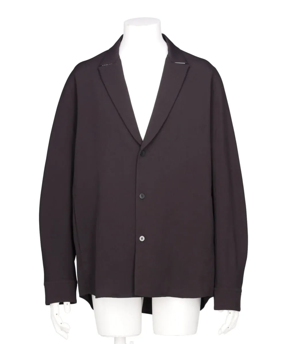 DOLMAN SLEEVE TOP WITH PEAKED LAPEL