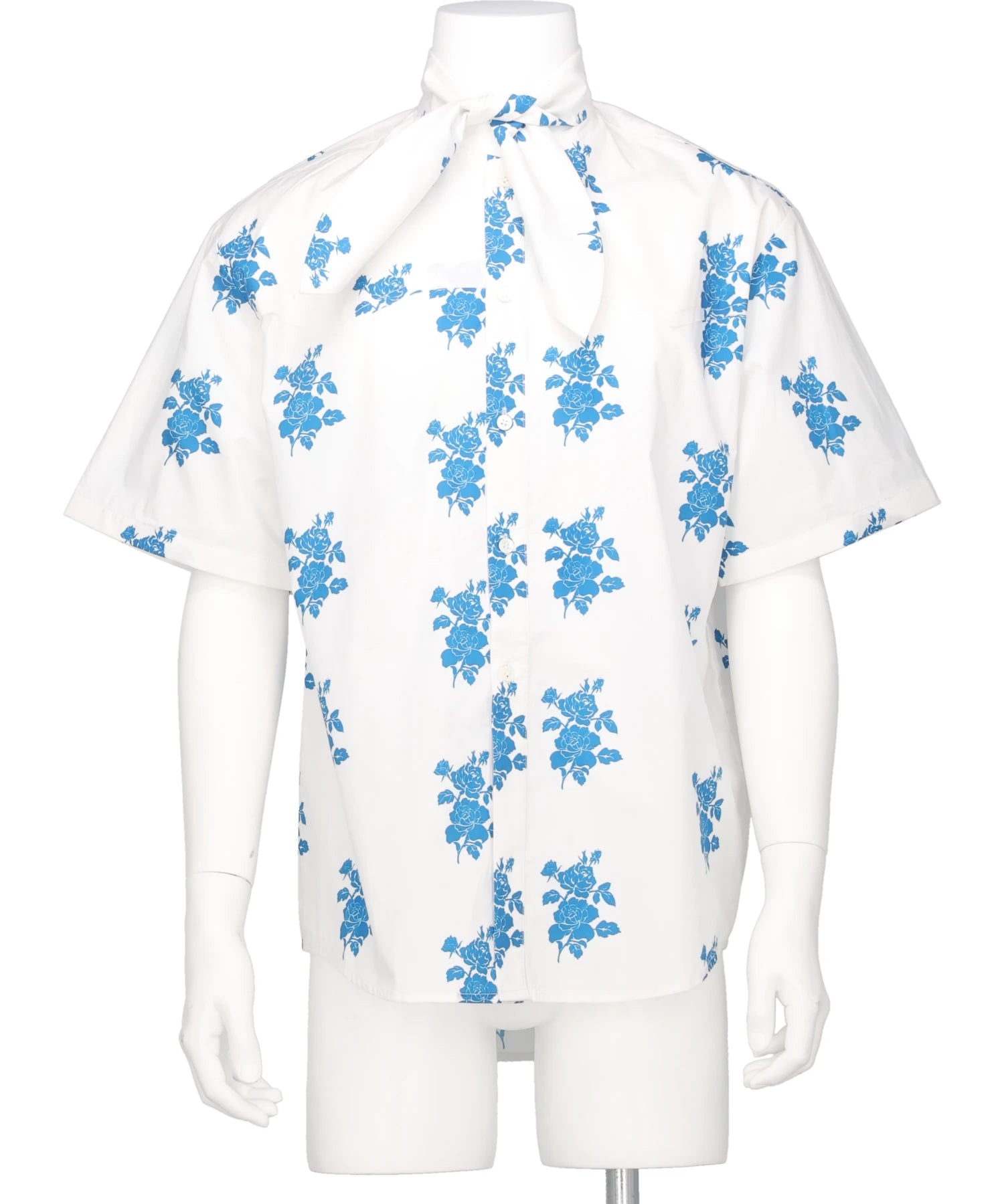 VIVIANO(ヴィヴィアーノ) 2026SS RIBBON COLLAR S/S SHIRT *VM-SS26-SH08