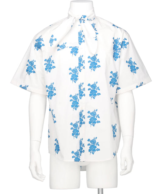 VIVIANO(ヴィヴィアーノ) 2026SS RIBBON COLLAR S/S SHIRT *VM-SS26-SH08