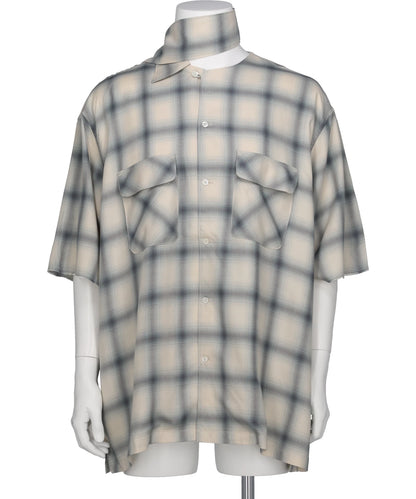 KEISUKEYOSHIDA(ケイスケヨシダ) 2026SS IMITATION LONG COLLAR SHIRT KYB61FJ108