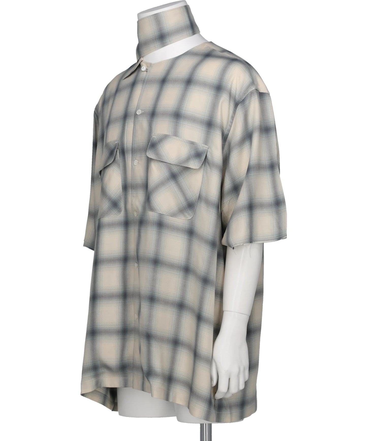 IMITATION LONG COLLAR SHIRT