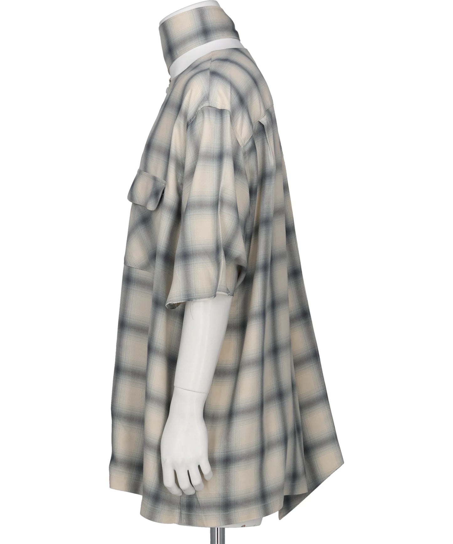 IMITATION LONG COLLAR SHIRT