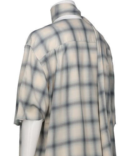 IMITATION LONG COLLAR SHIRT