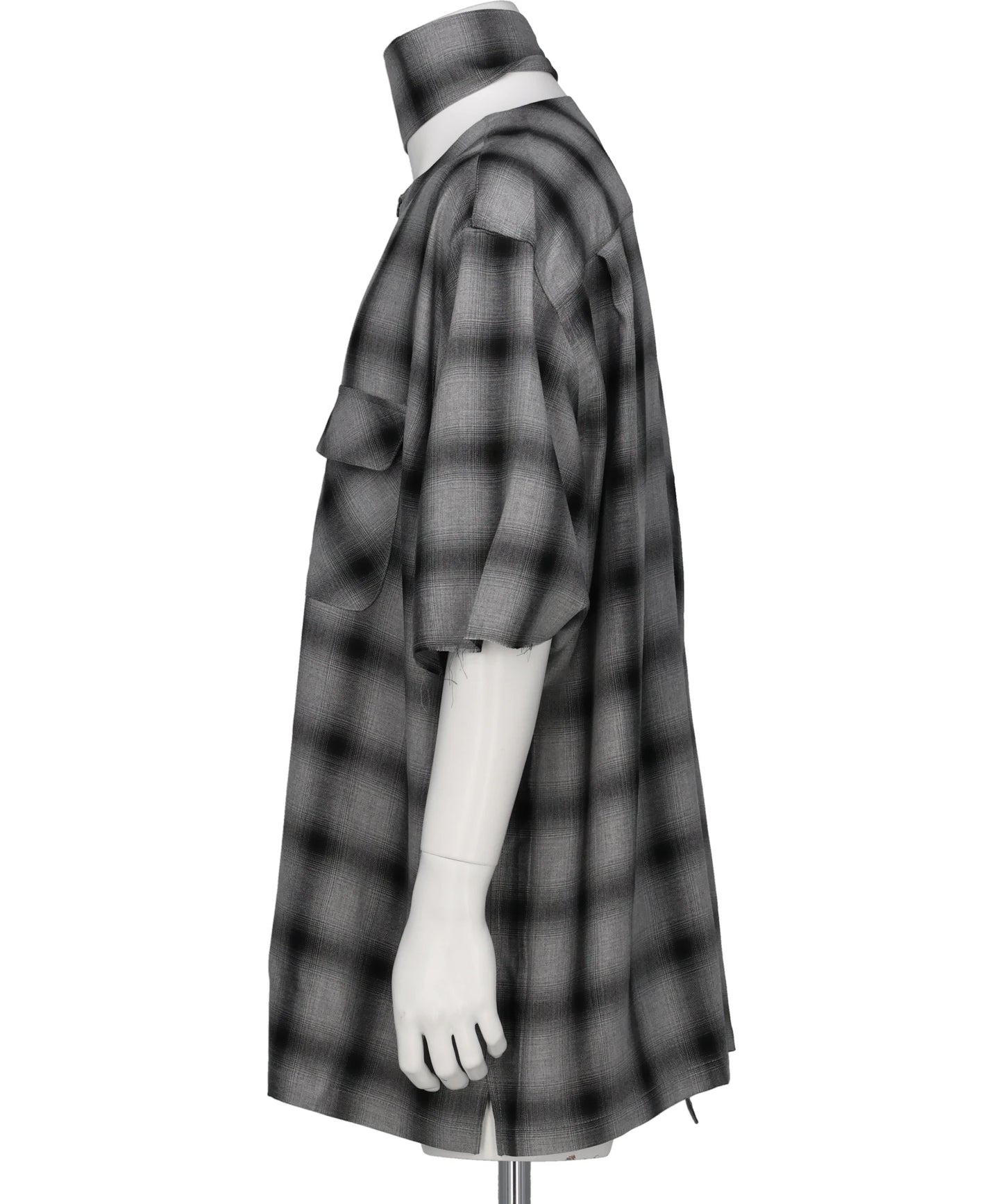 IMITATION LONG COLLAR SHIRT