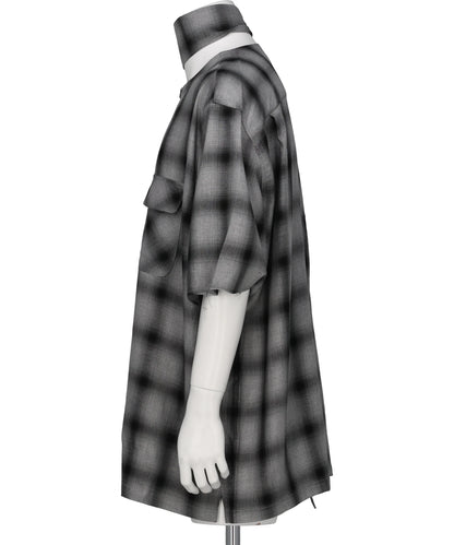 IMITATION LONG COLLAR SHIRT
