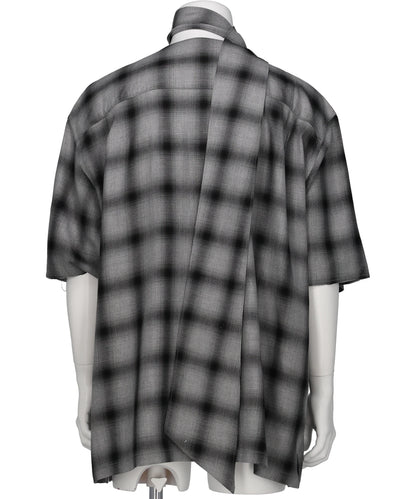 IMITATION LONG COLLAR SHIRT