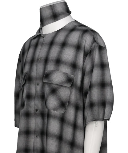 IMITATION LONG COLLAR SHIRT