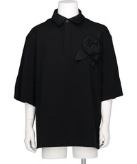 Simone Rocha(シモーネロシャ) 2026SS PRESSED ROSETTE RUGBY JERSEY 96762240001
