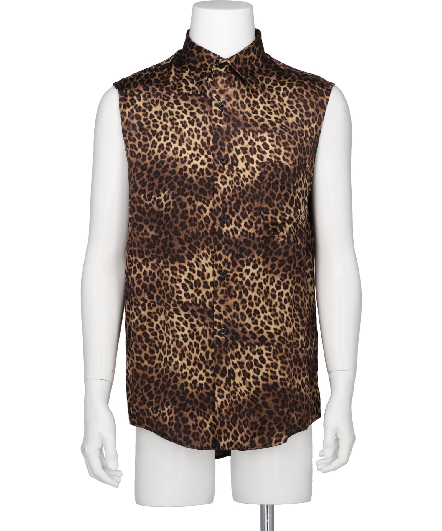 ERNEST W.BAKER(アーネストダブルベイカー) 2026SS SLEEVELESS SHIRT - CHEETAH　SH23-SR01