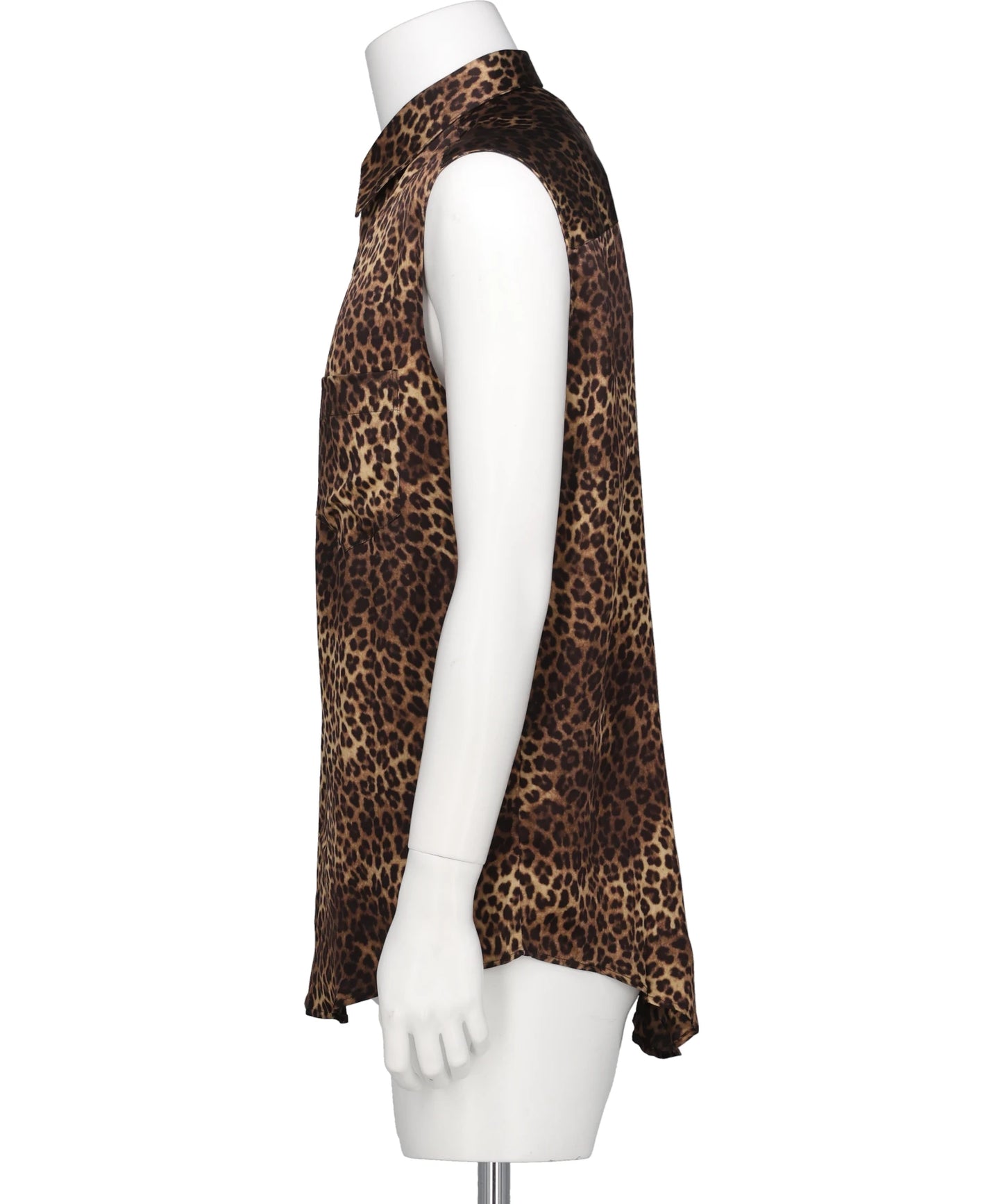 SLEEVELESS SHIRT - CHEETAH