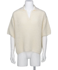 YOKE(ヨーク)MESH KNIT SKIPPER POLO SHIRT
