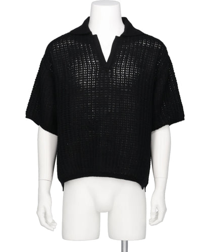 YOKE(ヨーク)MESH KNIT SKIPPER POLO SHIRT