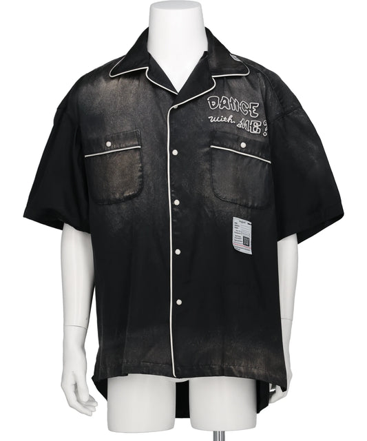  Maison MIHARA YASUHIRO(メゾンミハラヤスヒロ) 2026SS SUN FADED LIKE SATIN SHIRT J16SH183