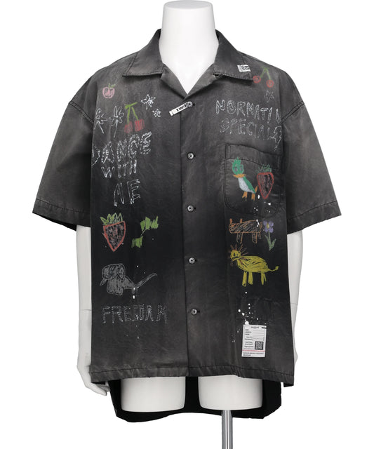 Maison MIHARA YASUHIRO(メゾンミハラヤスヒロ) 2026SS HAND DRAWING PRINT SHIRT J16SH184