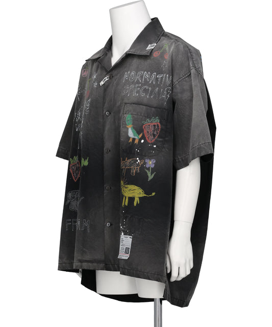 HAND DRAWING PRINT SHIRT