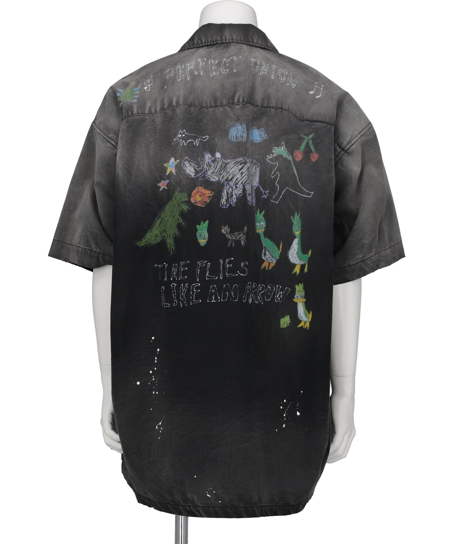 HAND DRAWING PRINT SHIRT