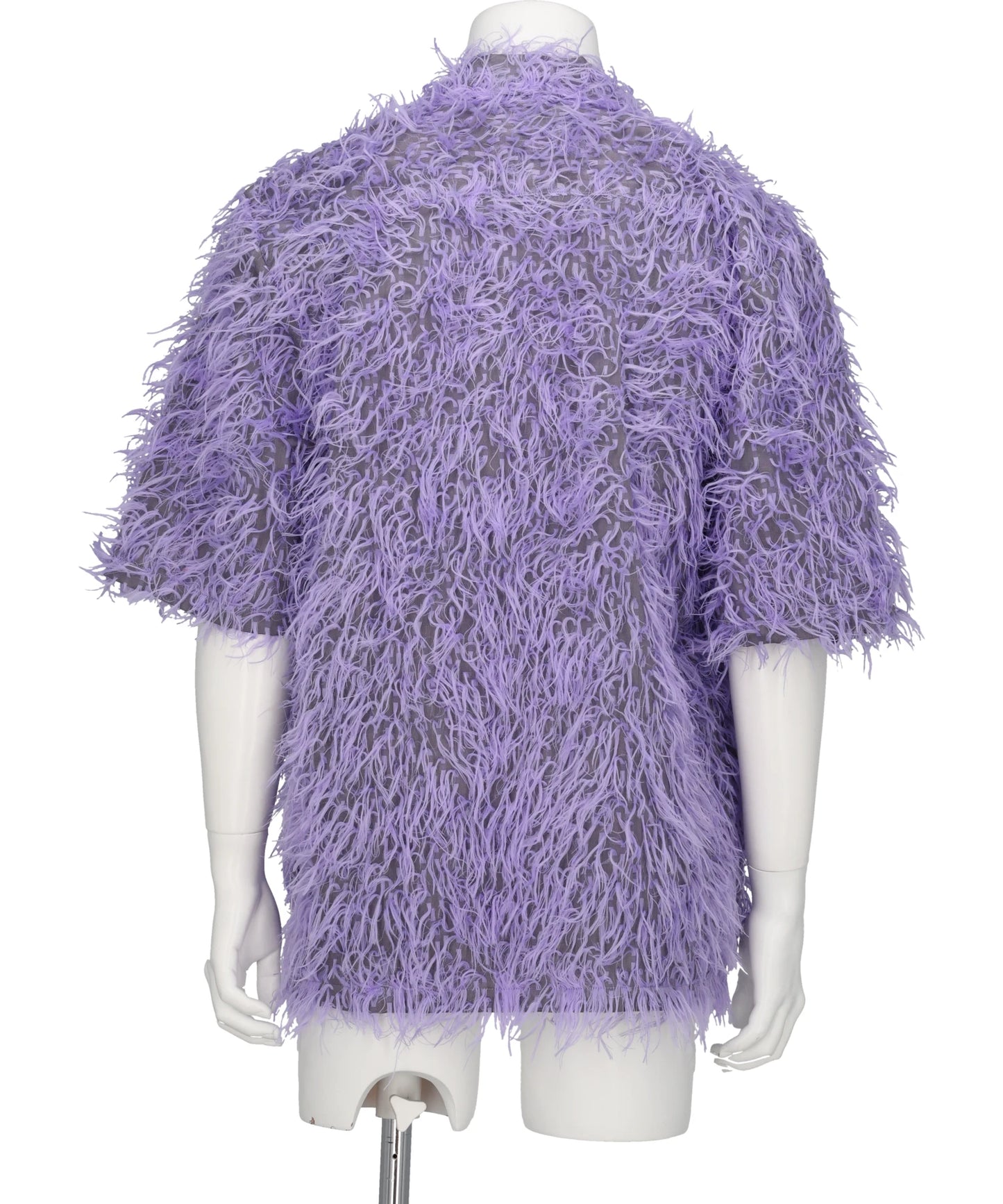 SHAGGY HAWAIIAN SHIRT- LILAC PRP