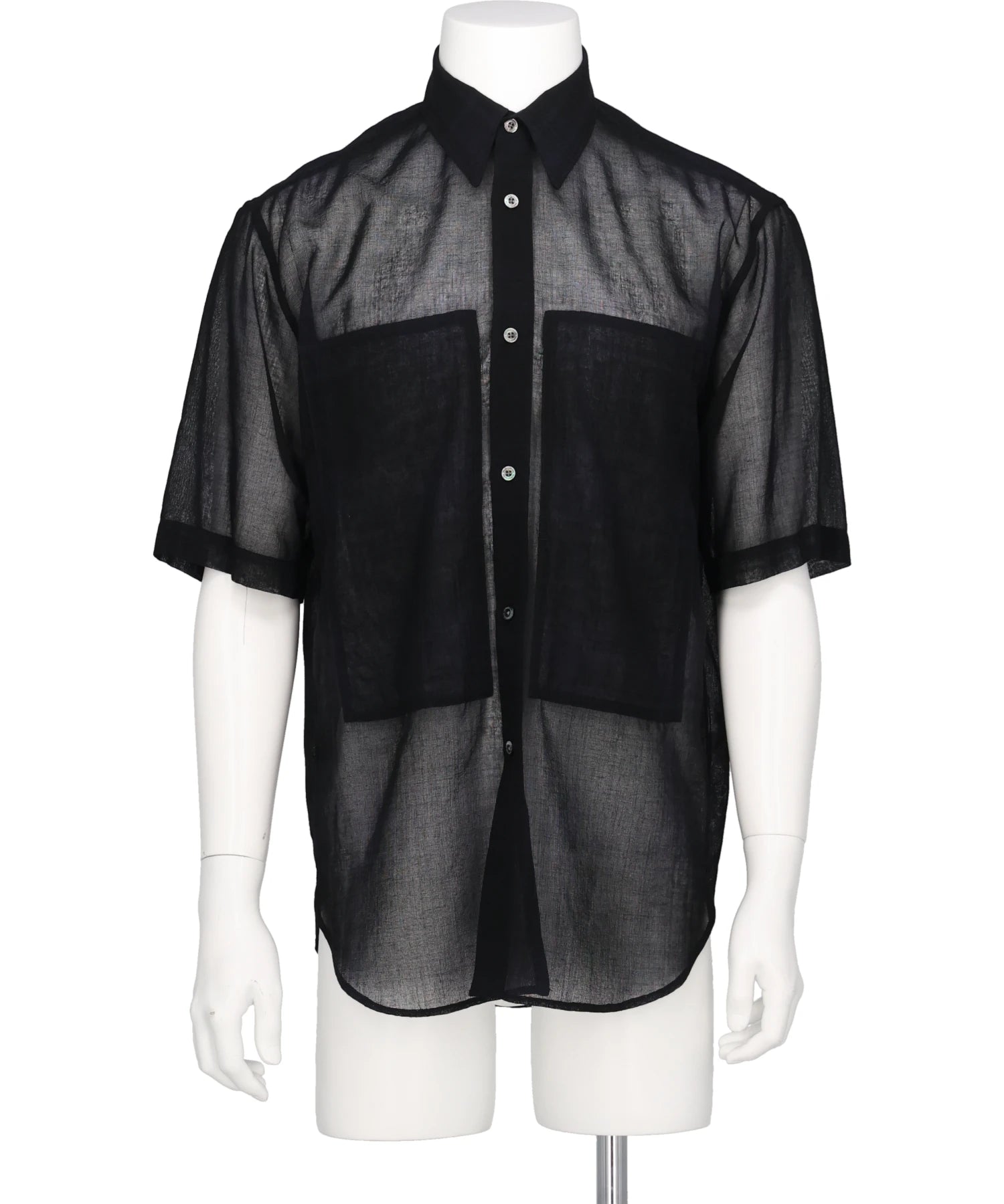 DAIRIKU（ダイリク）“WOOL CHECK” W-PKT DRESS H-S SHIRT
