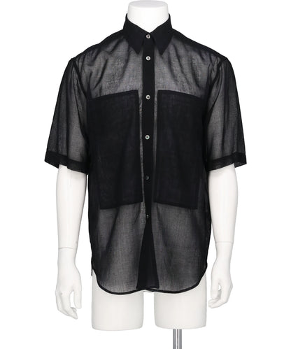 DAIRIKU（ダイリク）“WOOL CHECK” W-PKT DRESS H-S SHIRT