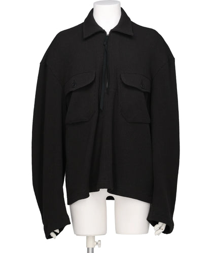 Tamme(タム) WAFFLE POLO SHIRT