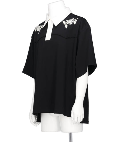 HAND EMBROIDERED S/S RUGBY SHIRT