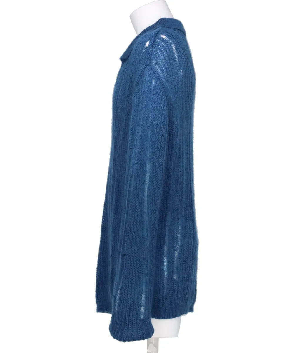 SILK MOHAIR SKIPPER SWEATER