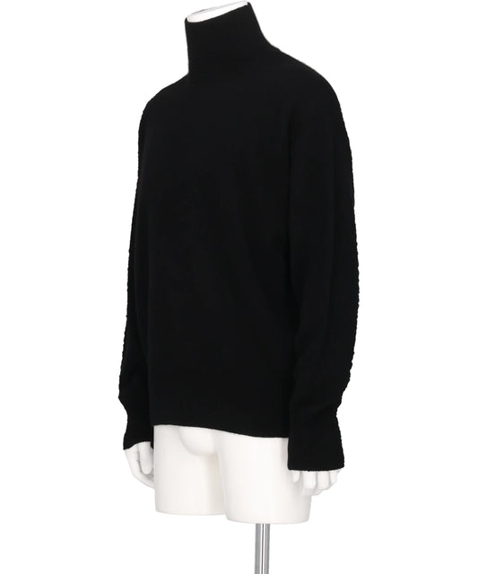 EX. CASHMERE WHOLEGARMENT TURTLENECK SWEATER