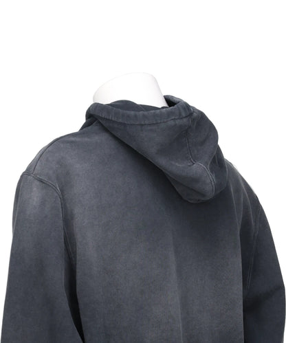 EMBROIDERED CHAIN ZIP-UP HOODIE