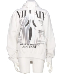 VILLAIN COVER PRINT HOODIE