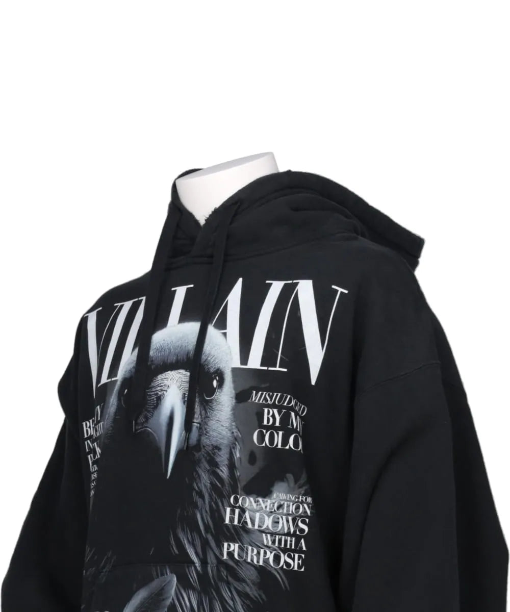 VILLAIN COVER PRINT HOODIE
